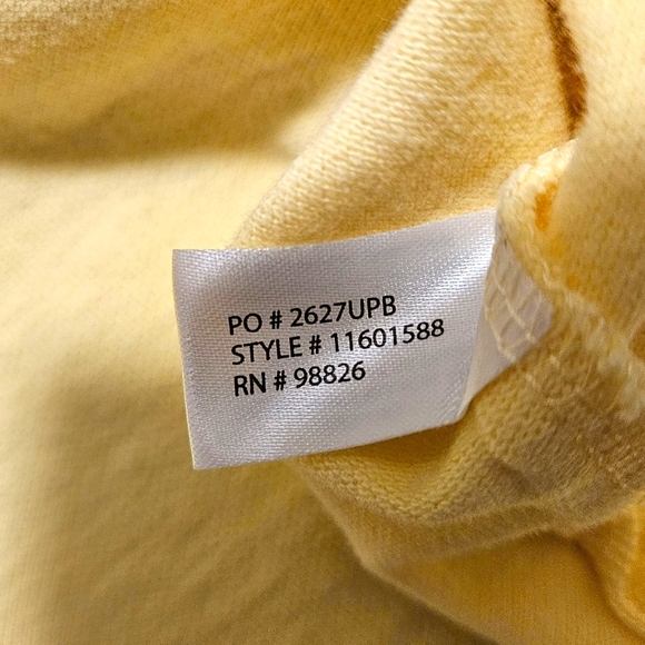 US Polo Assn Mens Short Sleeve Shirt Butter Yellow XL 100% Cotton Classic Fit - Picture 6 of 7